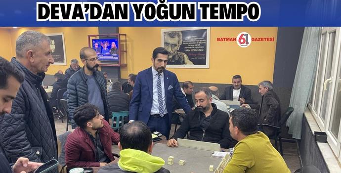 DEVA’DAN YOĞUN TEMPO