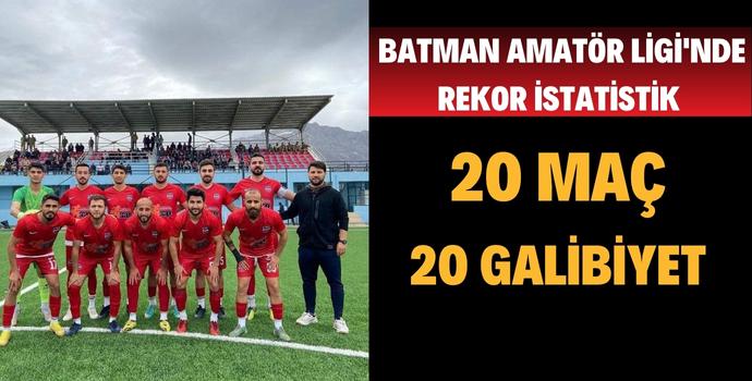 20 MAÇ 20 GALİBİYET!