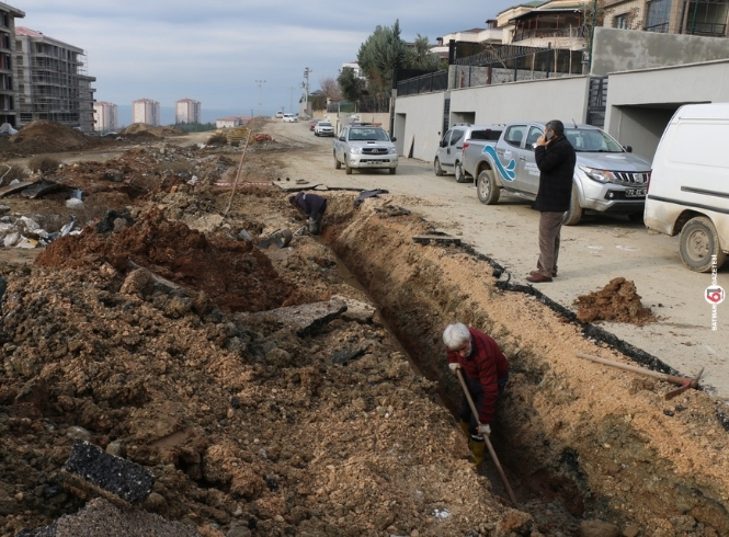 23 bin 750 metre kanalizasyon yapıldı