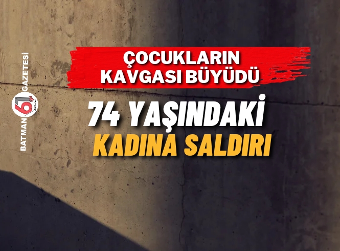 74 yaşındaki kadın darp edildi