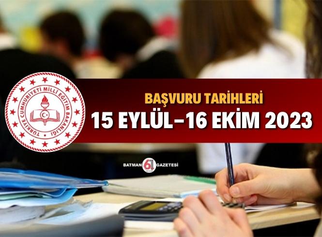 Açık lise geçişlerinde düzenleme yapıldı