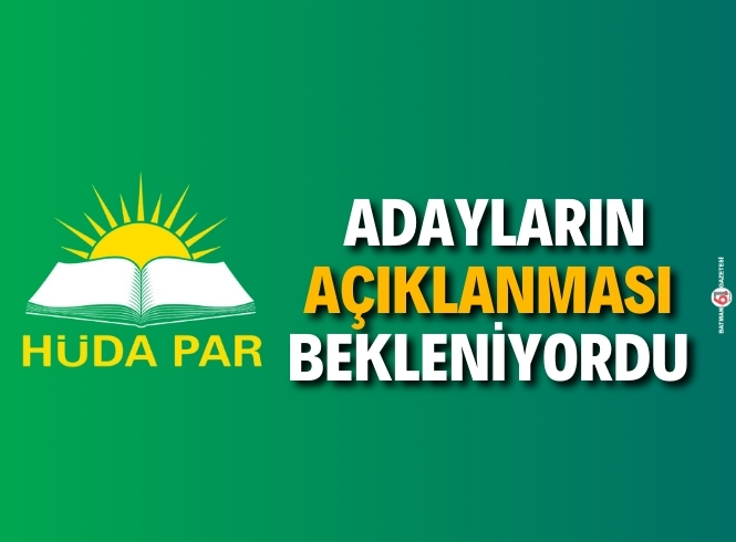 Aday tanıtımı  ileri bir tarihe ertelendi