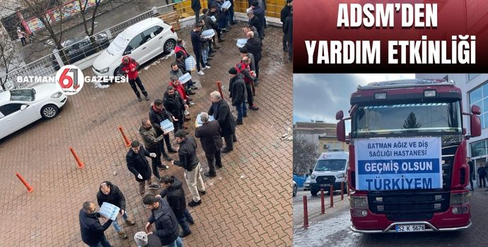 ADSM’DEN YARDIM ETKİNLİĞİ