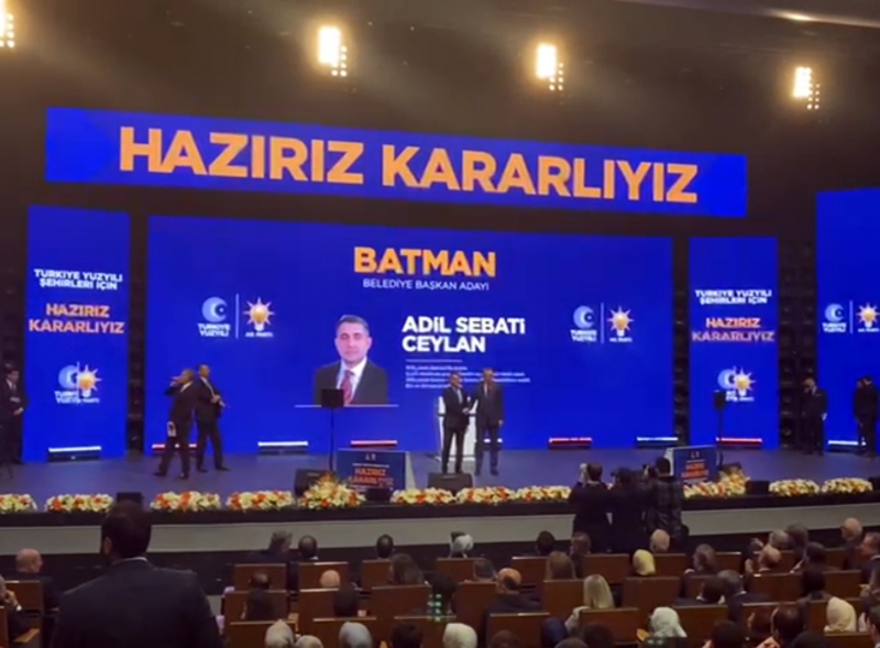 Ak Parti Batman Belediye Başkan Adayı belli oldu