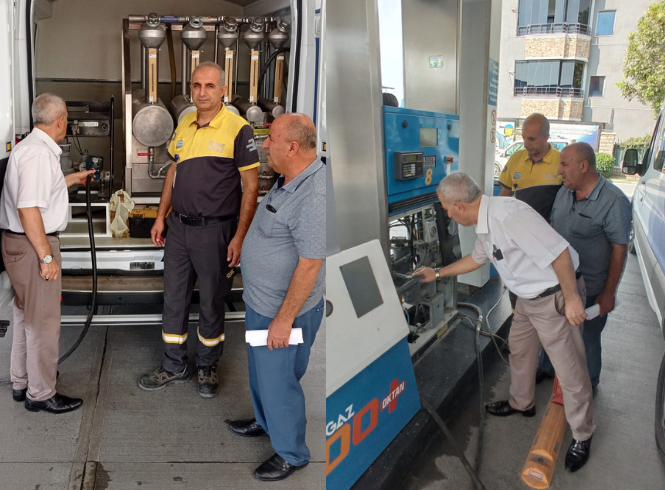 AKARYAKIT VE LPG İSTASYONLARINA DENETİM