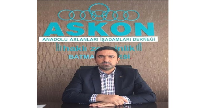 ASKON, BATMAN’IN 2 SORUNUNA DEĞİNDİ