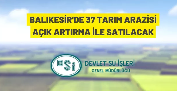 BALIKESİR’DE SATILIK TARIM ARAZİSİ