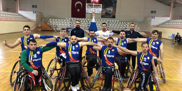 Baskette zorlu viraj