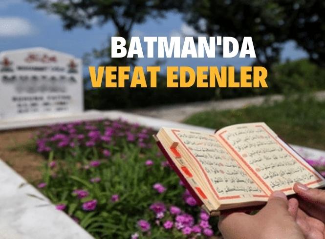 BATMAN’DA 5 KİŞİ HAYATINI KAYBETTİ