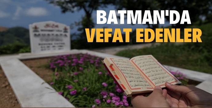 BATMAN’DA 7 KİŞİ HAYATINI KAYBETTİ