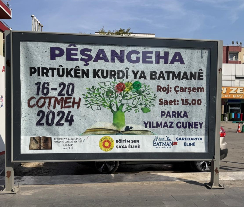 BATMAN'DA KÜRTÇE KİTAP FUARI DÜZENLENİYOR