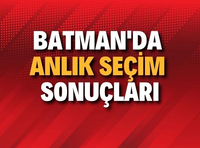 BATMAN'DA SANDIKLARIN 75.27'Sİ AÇILDI