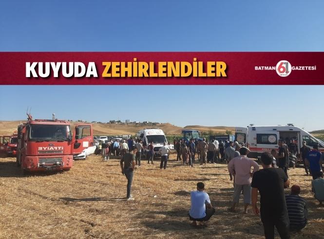 Su kuyusunda zehirlenme: 5 Yaralı