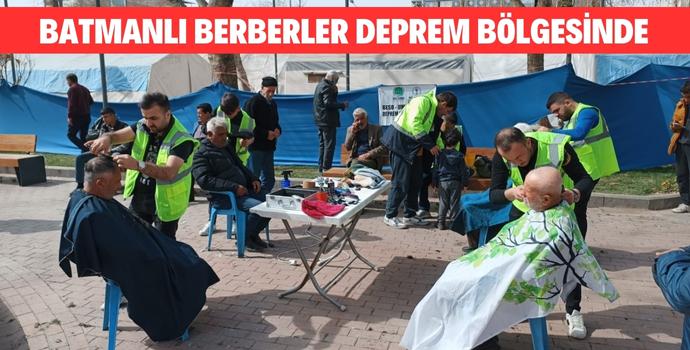 BATMANLI BERBERLER DEPREM BÖLGESİNDE