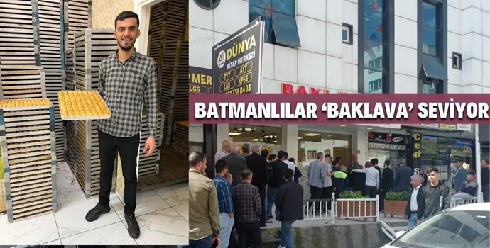 BATMANLILAR ‘BAKLAVA’ SEVİYOR