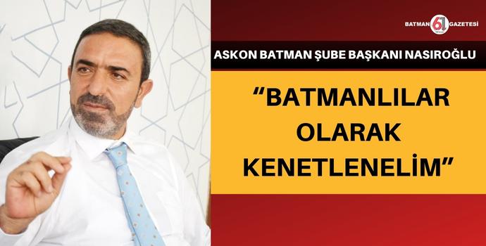 BATMANLILAR OLARAK KENETLENELİM