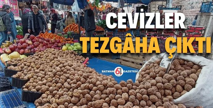 BAYRAMLIK TATLILAR İÇİN CEVİZLER TEZGÂHA ÇIKTI