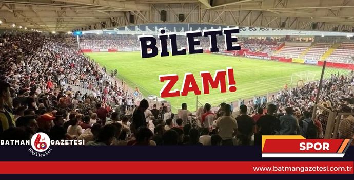 BİLETE ZAM!