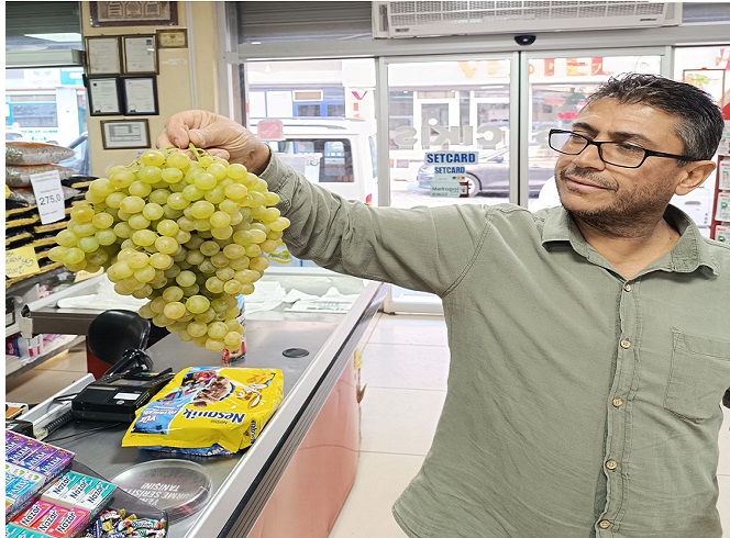 Bir salkımı 2 kilo 600 gram!