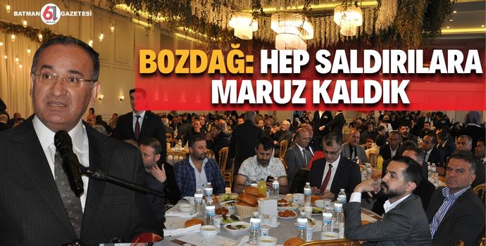 BOZDAĞ İFTAR PROGRAMINA KATILDI