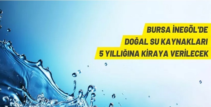 BUSKİ, DOĞAL SU KAYNAKLARINI KİRAYA VERECEK