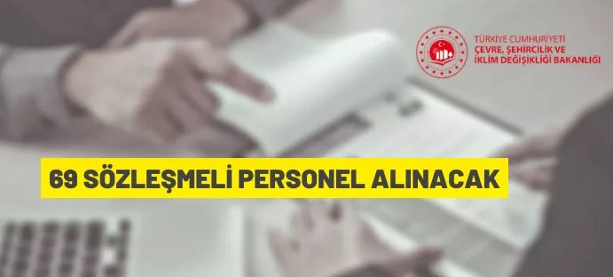 ÇEVRE VE ŞEHİRCİLİK PERSONEL ALACAK