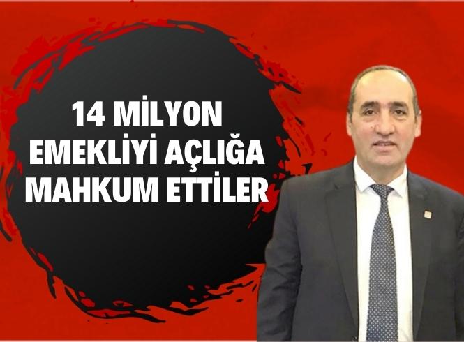 CHP'li Duruş, emekli maaş zammını eleştirdi