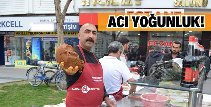 ÇİĞKÖFTE YOĞUNLUĞU