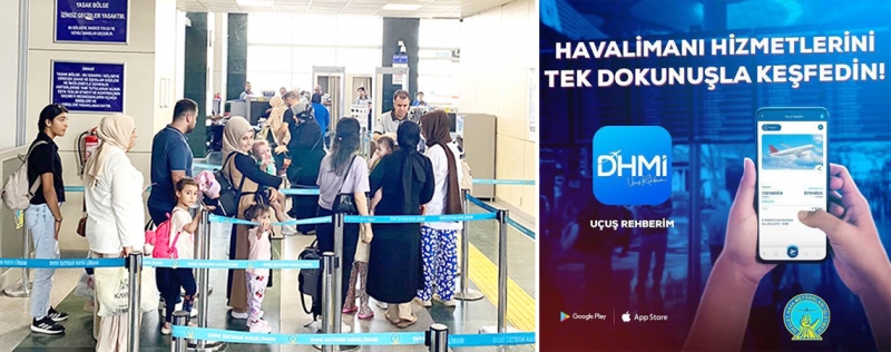 DHMİ Uygulaması ile Uçuş Takibi Kolaylaştı