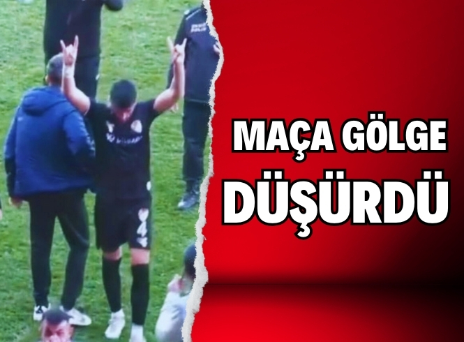 ELAZIĞSPORLU FUTBOLCUDAN PROVOKATİF HAREKET!