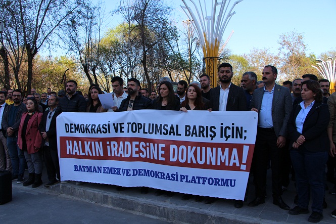 EMEK VE DEMOKRASİ PLATFORMU’NDAN ‘VAN’ TEPKİSİ