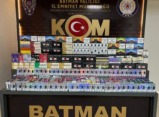 EMNİYETTEN KAÇAKÇILIK OPERASYONU