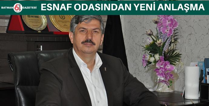 ESNAF ODASINDAN YENİ ANLAŞMA