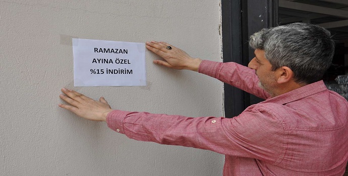 ESNAFTAN ÖRNEK RAMAZAN AYI İNDİRİMİ