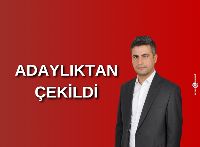 Eyyüp Yağız, Adaylıktan Çekildi 