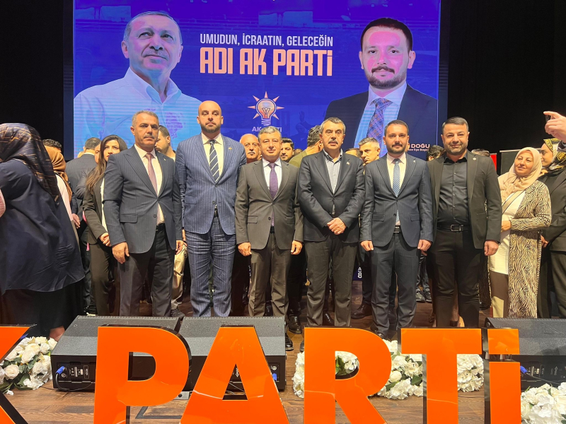 FATİH DOĞU, AK PARTİ BATMAN MERKEZ İLÇE BAŞKANLIĞI’NA SEÇİLDİ