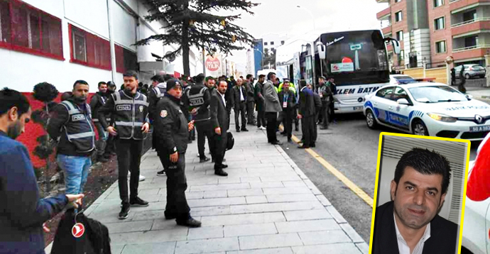 Futbol terörü Nevşehir’de!