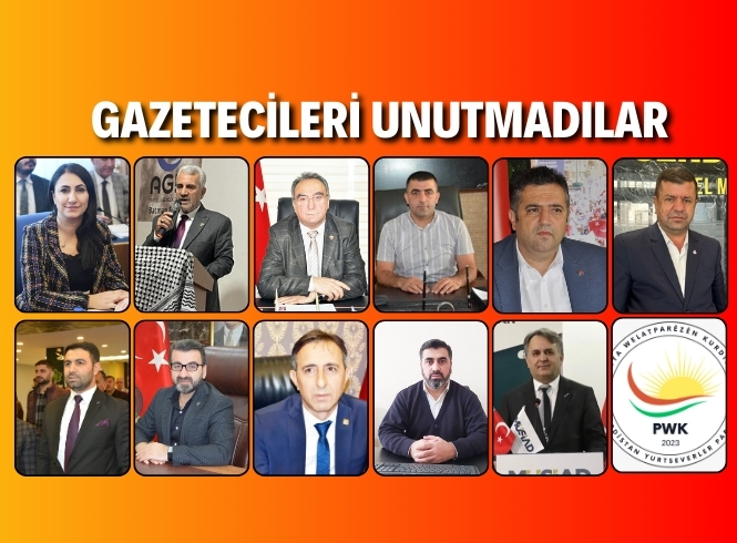 Gazeteciler Günü'nü unutmadılar