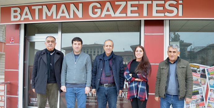 GAZETEMİZE KUTLAMA ZİYARETLERİ