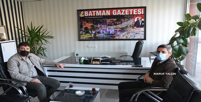 GAZETEMİZE TEBRİK ZİYARETLERİ SÜRÜYOR