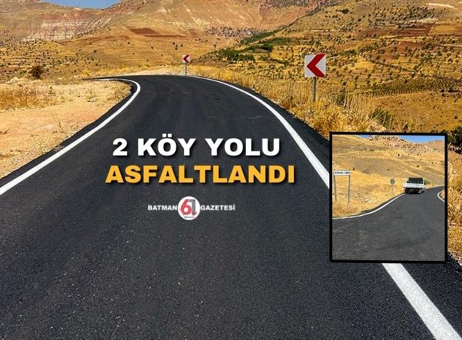 Gercüş köylerine asfalt