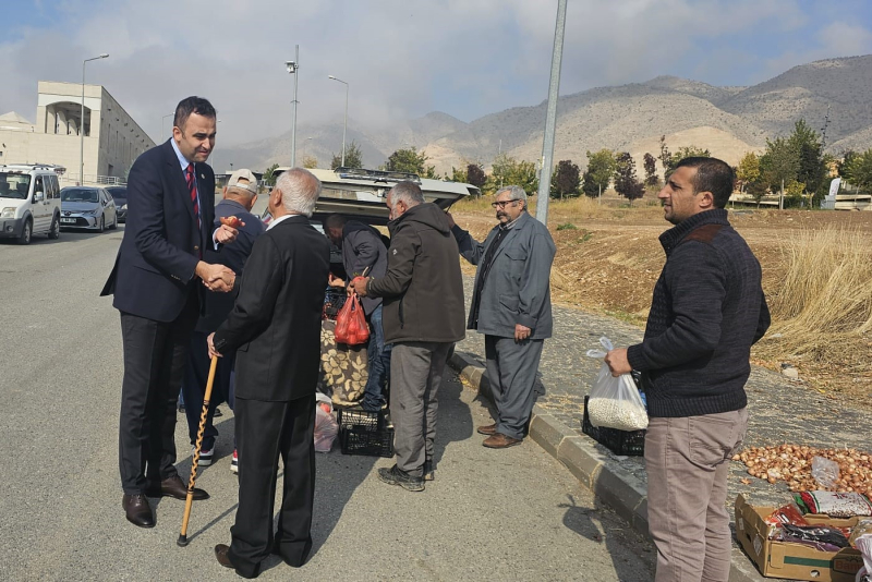 HASANKEYF KAYMAKAMI İMRAK ESNAFI ZİYARET ETTİ