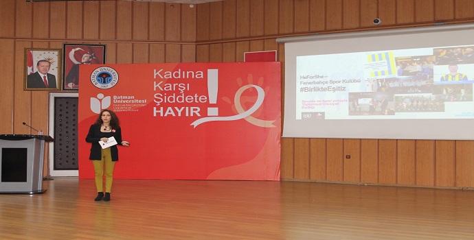 KADINA ŞİDDET KONFERANSI