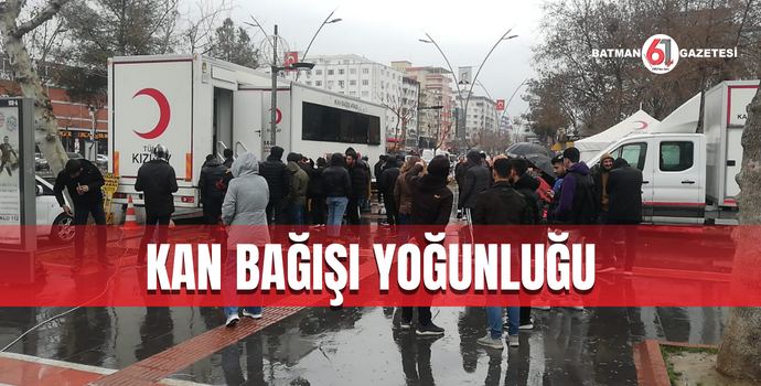 KAN BAĞIŞI YOĞUNLUĞU