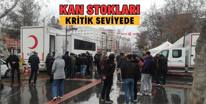 KAN STOKLARI AZALIYOR