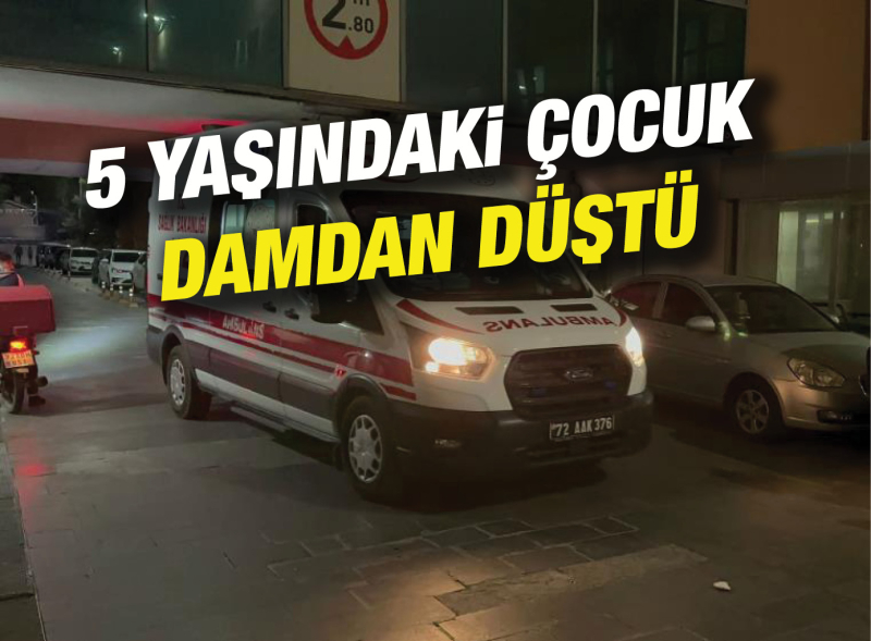 OYUN OYNARKEN DAMDAN DÜŞTÜ