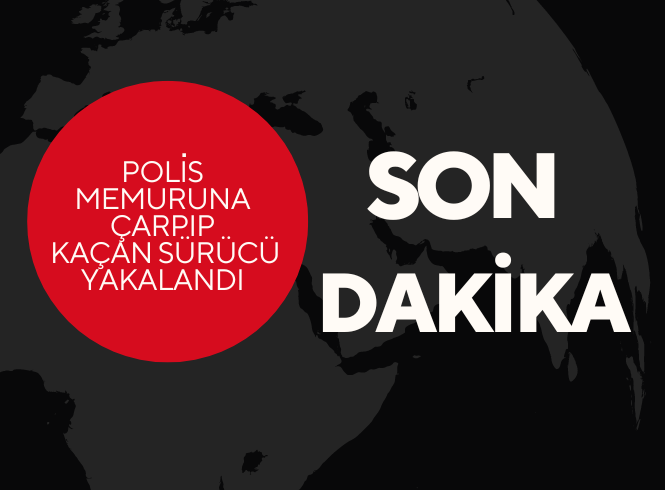 Polis Memuruna Çarpıp Kaçan Sürücü Yakalandı