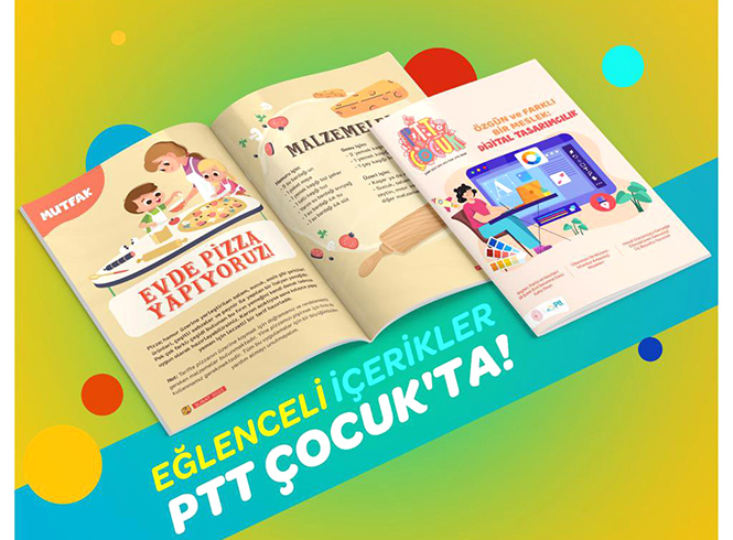 PTT ÇOCUK DERGİSİ MİNİK OKUYUCULARINI BEKLİYOR