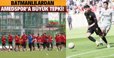 BATMANLILARDAN AMEDSPOR'A BÜYÜK TEPKİ! 