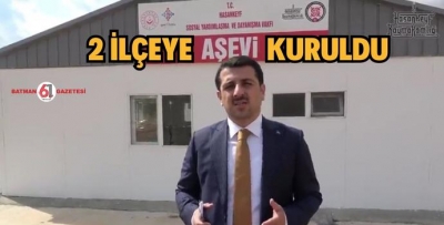 2 İLÇEYE AŞEVİ KURULDU